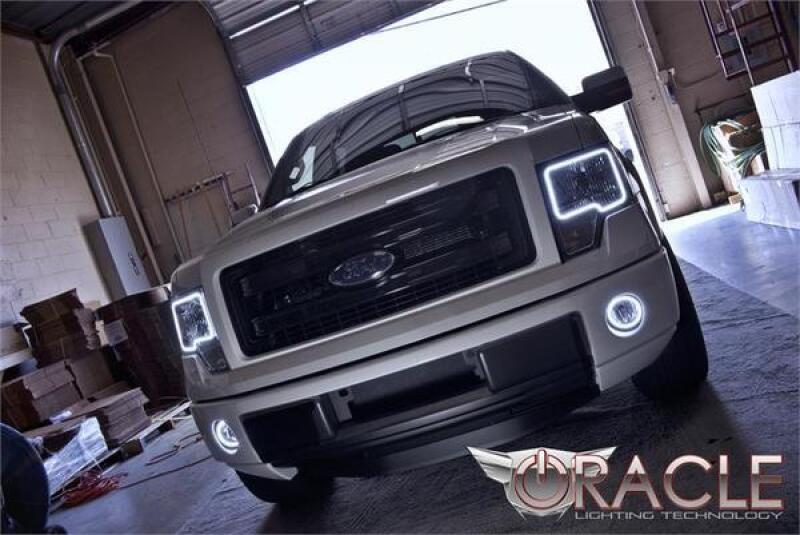 Ford F-150 Fog Light Halo Kit - ORACLE Lighting - Blue - `06-`14